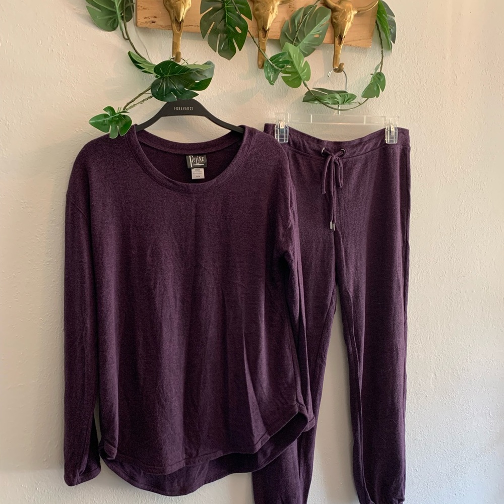 Purple loungewear set